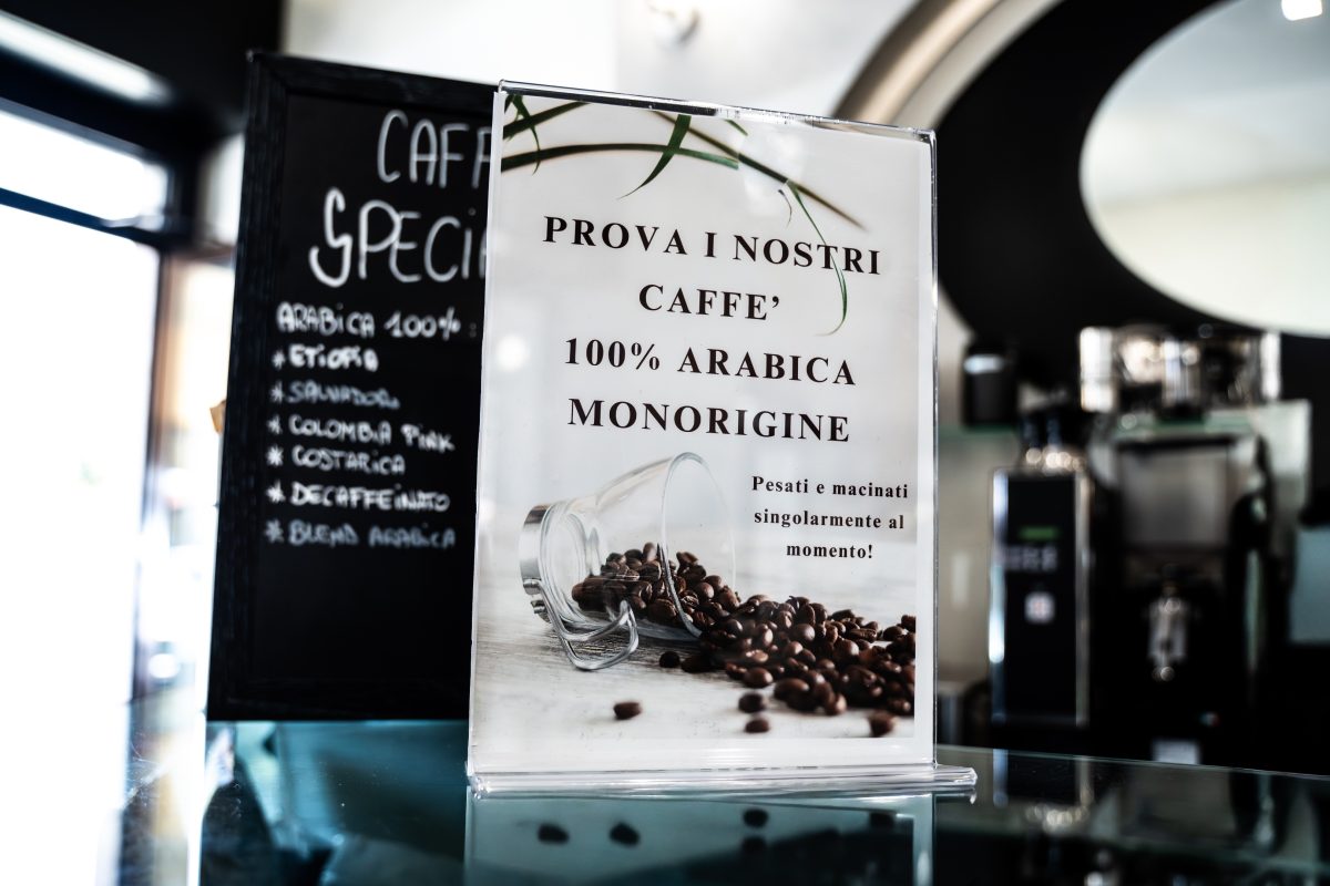 Selezioni specialty e monorigine al banco I Portici